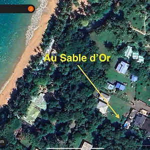 Hébergement de vacances Au Sable D'or - - Wifi- Piscine, Deshaies